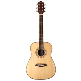 Oscar Schmidt Model OG1 - Natural Finish 3/4 Size Dreadnought Acoustic Guitar