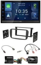 JVC DAB Bluetooth Lenkrad USB 2DIN Autoradio für Ford Galaxy Focus C-Max ab 07 s