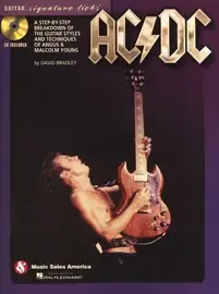 Книга MusicSales HL14041352 - AC/DC GUITAR SIGNATURE LICKS GUITAR STYLES TECHNIQUES.