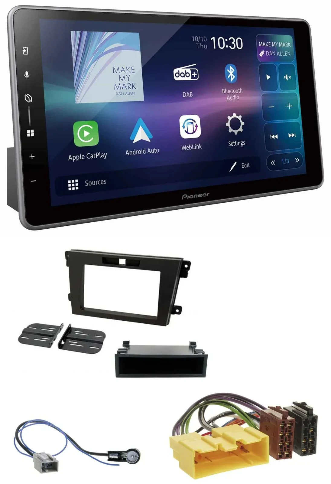 Pioneer Bluetooth USB DAB MP3 Autoradio für Mazda CX-7 (2008-2010)