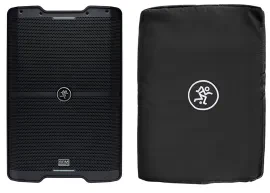 Mackie SRM210 V-Class 10” 2000 Watt Powered PA DJ Speaker w/Bluetooth+Cover