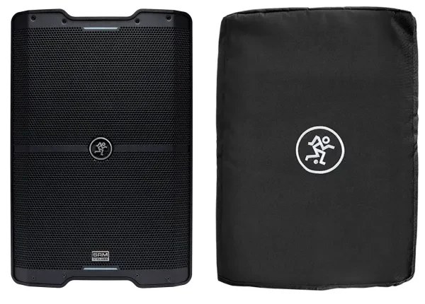Mackie SRM210 V-Class 10” 2000 Watt Powered PA DJ Speaker w/Bluetooth+Cover