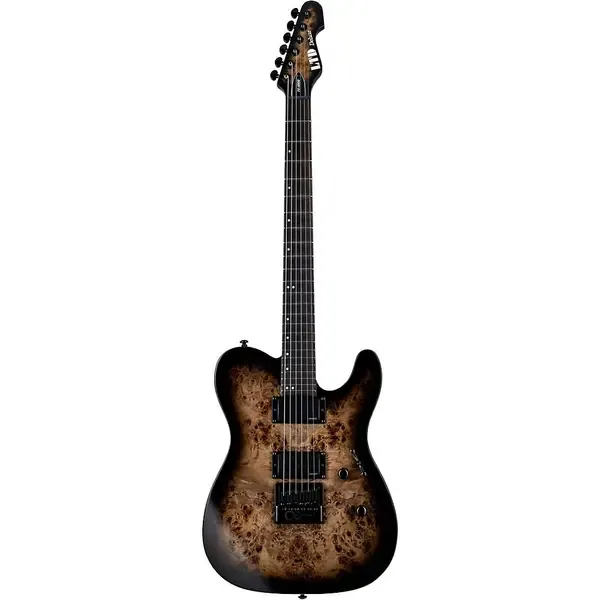 Электрогитара LTD TE1000 ET Charcoal Burst