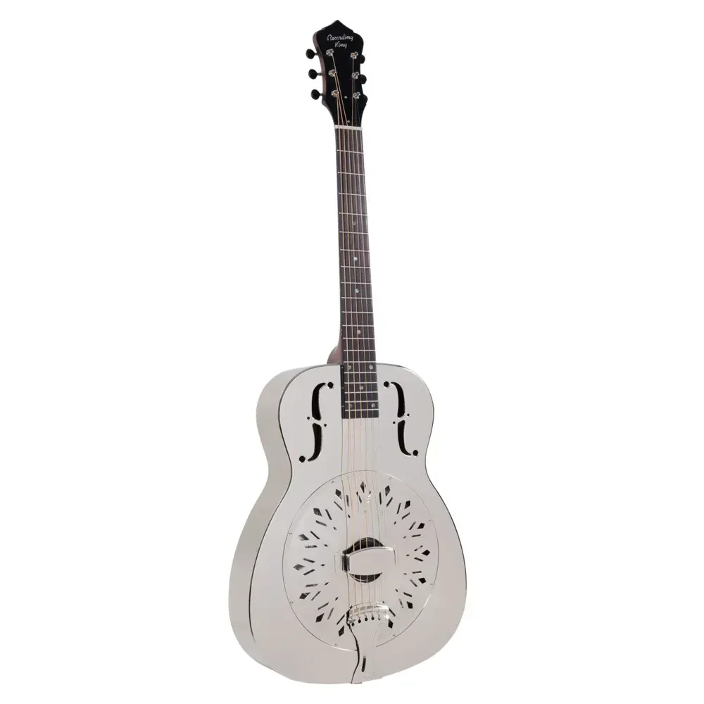 Recording King RM-998-D Metal Body Resonator Guitar - Chickenfoot Cover - DEMO