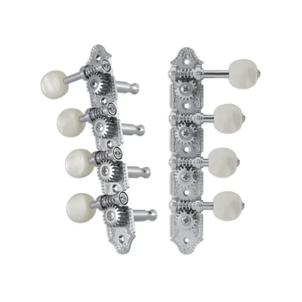 GROVER 409FC Mandolin Machine Heads, Standard 4 + 4, for "F"-Style Mandolins - C
