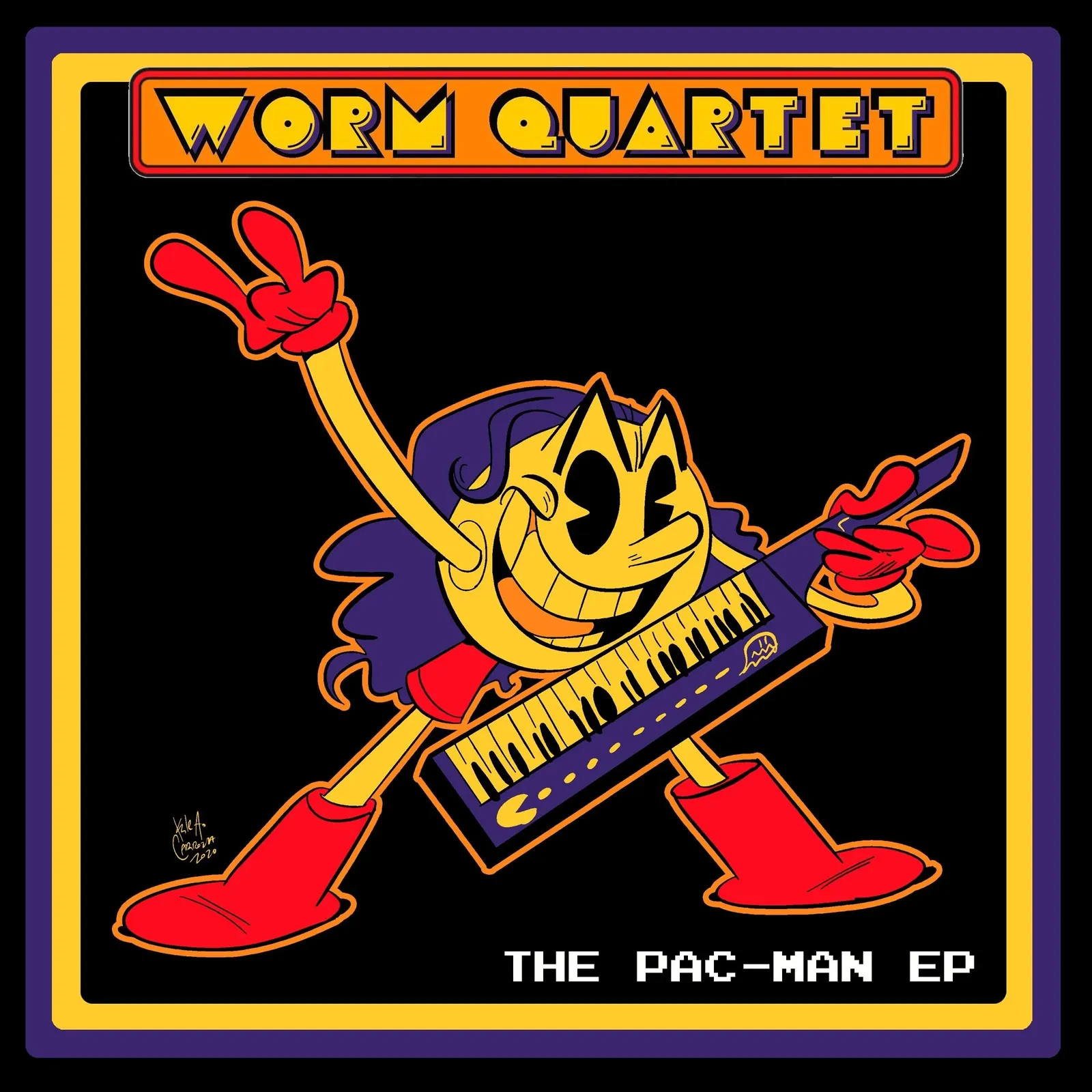 Виниловая пластинка Worm Quartet – The Pac-Man EP 2022 Sealed