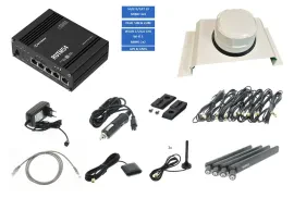 Teltonika 5G LTE WLAN Router RUTM54 ANT530 weiß Träger 15907 TEL-RUTM54-530-7