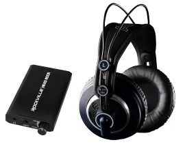 Наушники проводные для студии AKG K240 MKII (набор) с перезаряжаемым усилителем для наушников