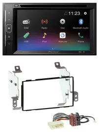 Pioneer Bluetooth MP3 USB 2DIN DAB DVD Autoradio für Nissan Note (2005-2013)