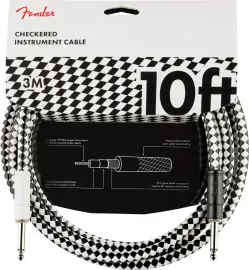 Инструментальный кабель Fender Professional Checkered 3 м