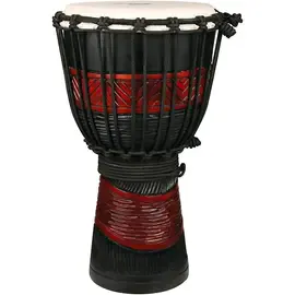 Джембе X8 Drums Red Black Djembe 9 x 16 in.