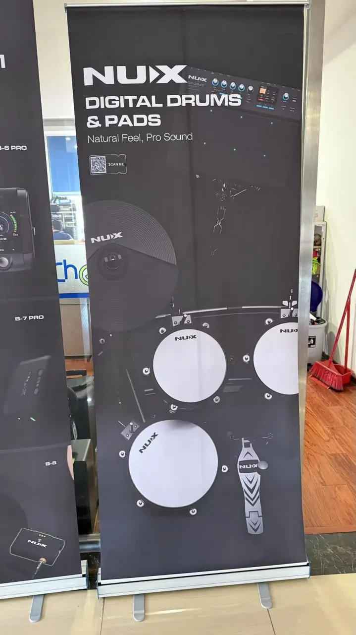 Рэковая стойка для электронных барабанов Nux 08700-00010-00101 на колёсах