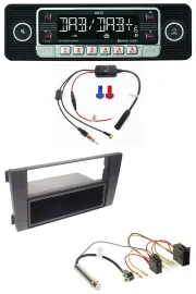 Dietz MP3 DAB Bluetooth USB Autoradio für Audi A6 C5 2001-2005 Symphony ISO