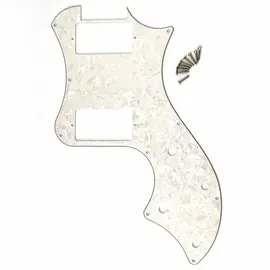 Панель для гитарной деки PRS S2 Singlecut Standard Pickguard 3-Ply Pearloid