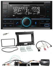 Автомагнитола для Ford Ranger XL Kenwood 2DIN CD DAB USB Bluetooth с поддержкой управления на руле