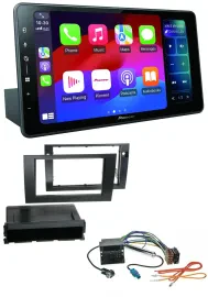 Pioneer Bluetooth DAB MP3 USB Autoradio für Audi A4 01-08 B6 B7 Symphony Quadloc