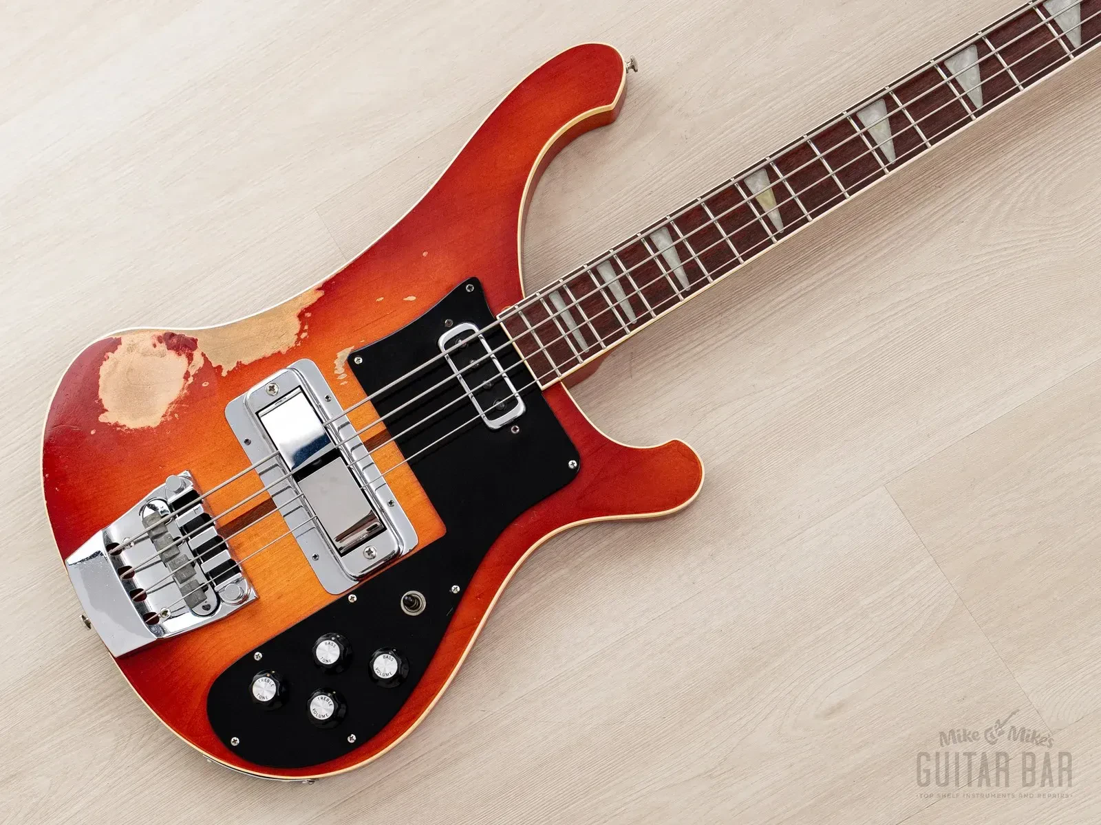 1974 Rickenbacker 4001 Vintage Neck Through Bass, Lollar Horseshoe w/ Case