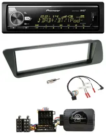 Pioneer Bluetooth USB DAB Lenkrad Autoradio für Peugeot 306 1998-2001