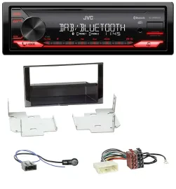 JVC Bluetooth USB DAB MP3 Autoradio für Nissan Micra (2013-2017) piano