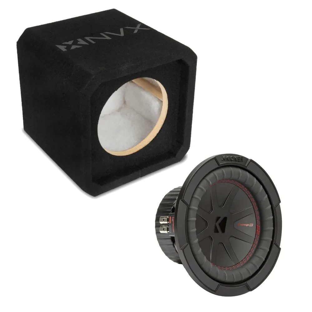 Сабвуфер пассивный NVX NE81S_48CWR82 8", закрытый, 3/4" MDF, 1 динамик, с сабвуфером CompRT