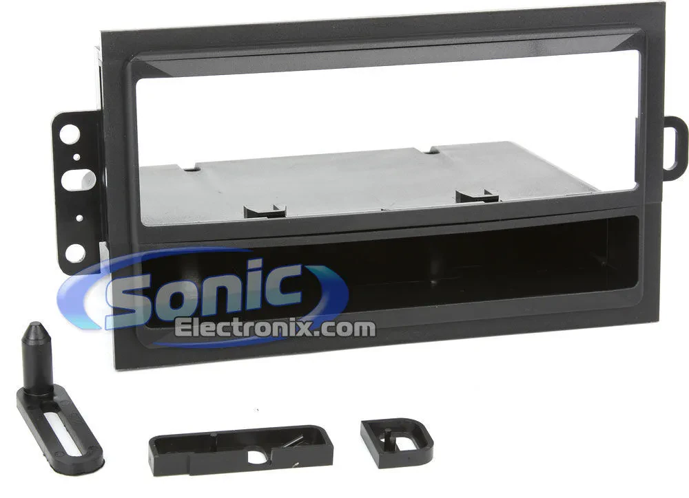 Scosche GM1583B Single DIN Install Dash Kit for Select 1992-Up Chevy/Cadillac/GM