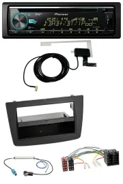 Автомагнитола Pioneer CD/USB/AUX, DAB, для Alfa Romeo Mito (955) 2008–2014, ISO, черная