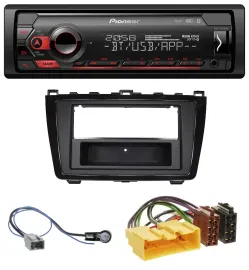 Pioneer MP3 USB DAB Bluetooth Autoradio für Mazda 6 (08-12) - glänzend