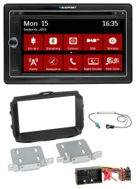Blaupunkt Bluetooth DAB 2DIN USB DVD MP3 Autoradio für Alfa Giulietta 940 Faceli