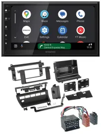 Kenwood DAB Bluetooth USB MP3 2DIN Autoradio für BMW 3er 1999-2001 5 Schalteröff