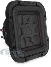 Б/У Сабвуфер автомобильный Kicker L7T82 Solo-Baric L7T 8" двойная катушка 2 Ом, малой глубины
