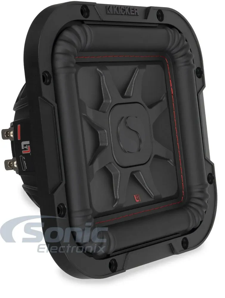 Б/У Сабвуфер автомобильный Kicker L7T82 Solo-Baric L7T 8" двойная катушка 2 Ом, малой глубины