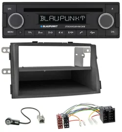 Blaupunkt MP3 Bluetooth DAB CD USB Autoradio für Kia Sorento II (XM, 2009-2012)