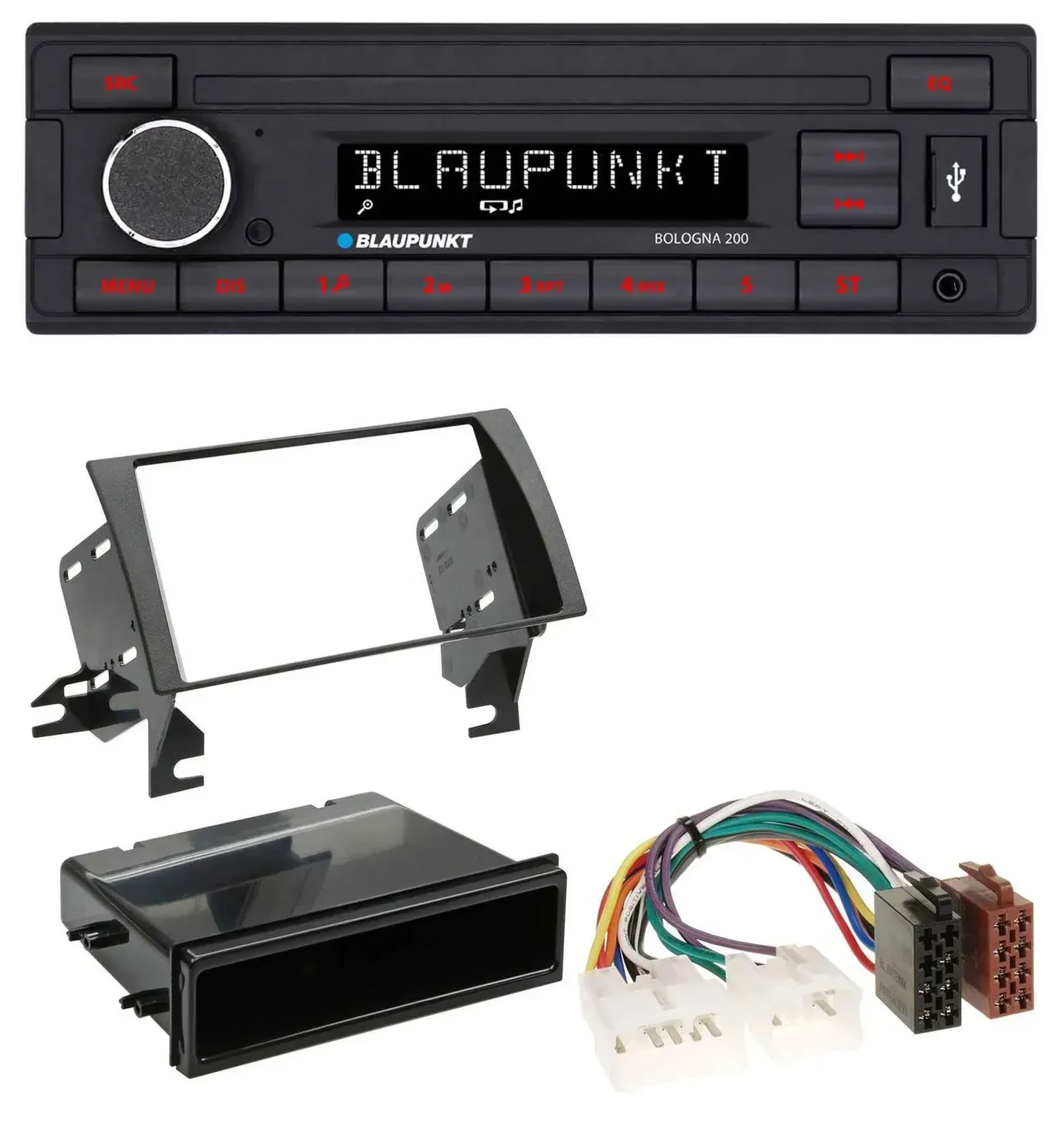 Blaupunkt MP3 AUX USB 1DIN Autoradio für Toyota Camry (2002-2006)