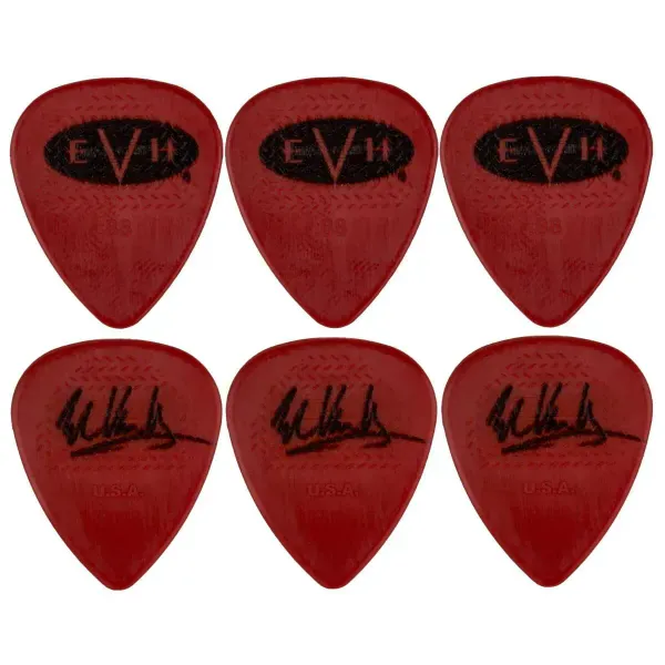 Медиаторы EVH Signature Series Red Black 1.0 (6 штук)