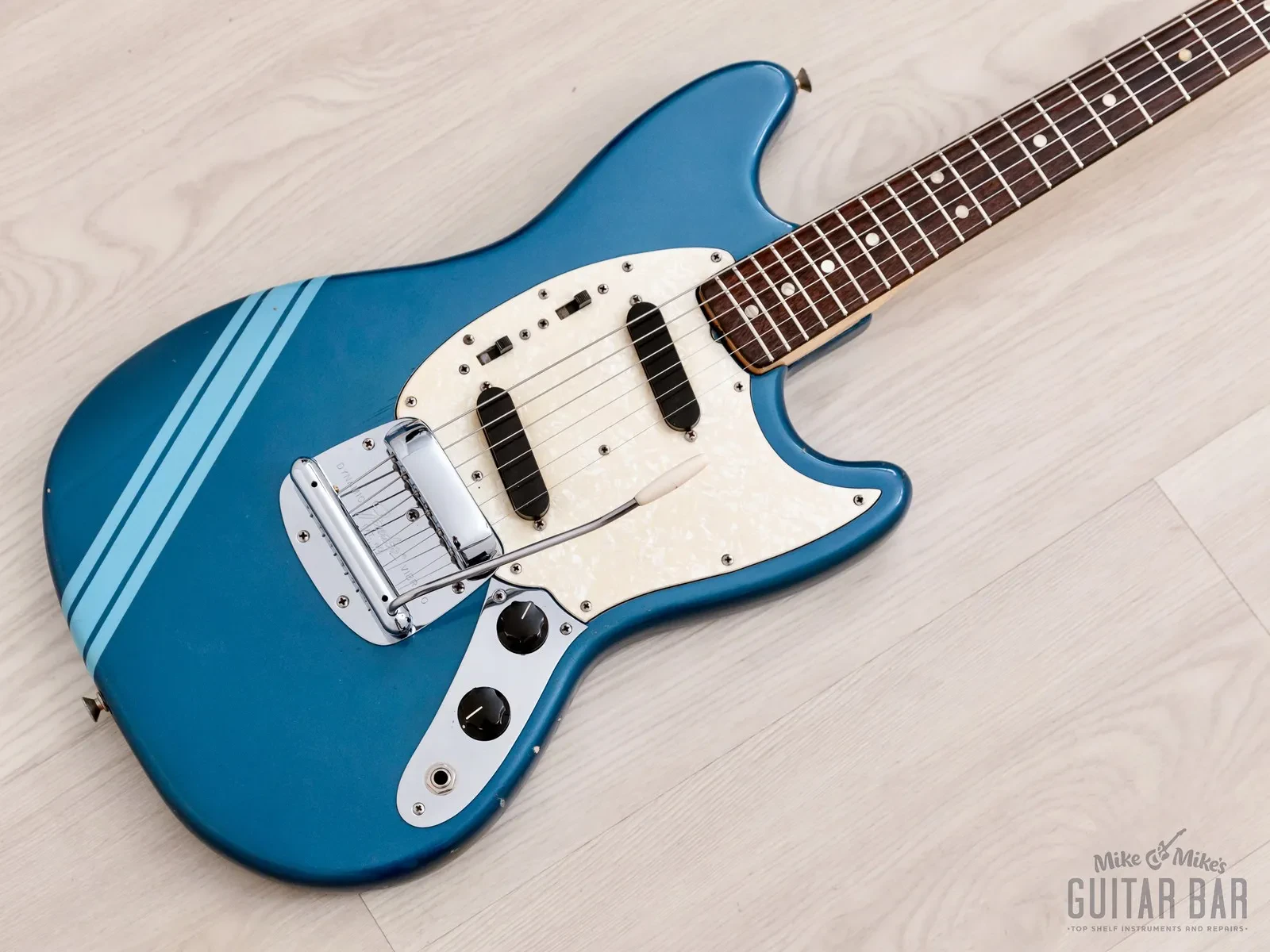 1970 Fender Competition Mustang Competition, Short Scale, 100% Original w/ Case