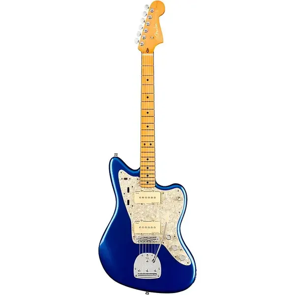 Электрогитара Fender American Ultra Jazzmaster Maple FB Cobra Blue