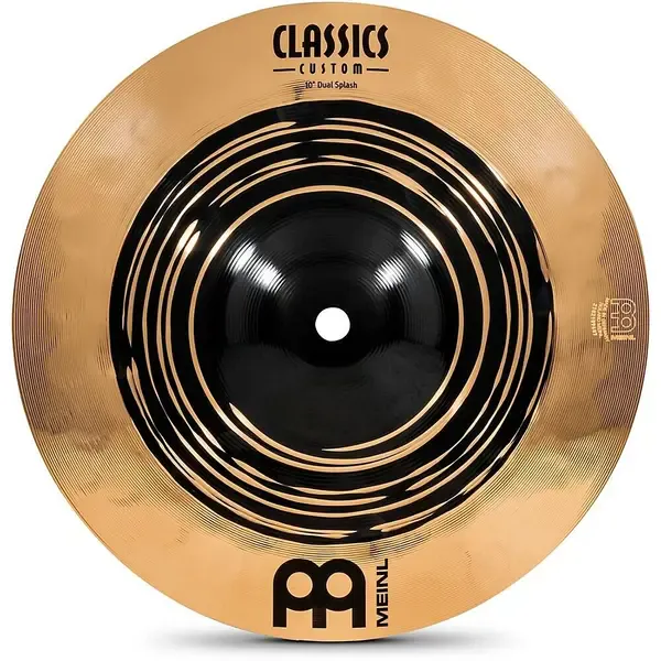 Тарелка барабанная MEINL 10" Classics Custom Dual Splash