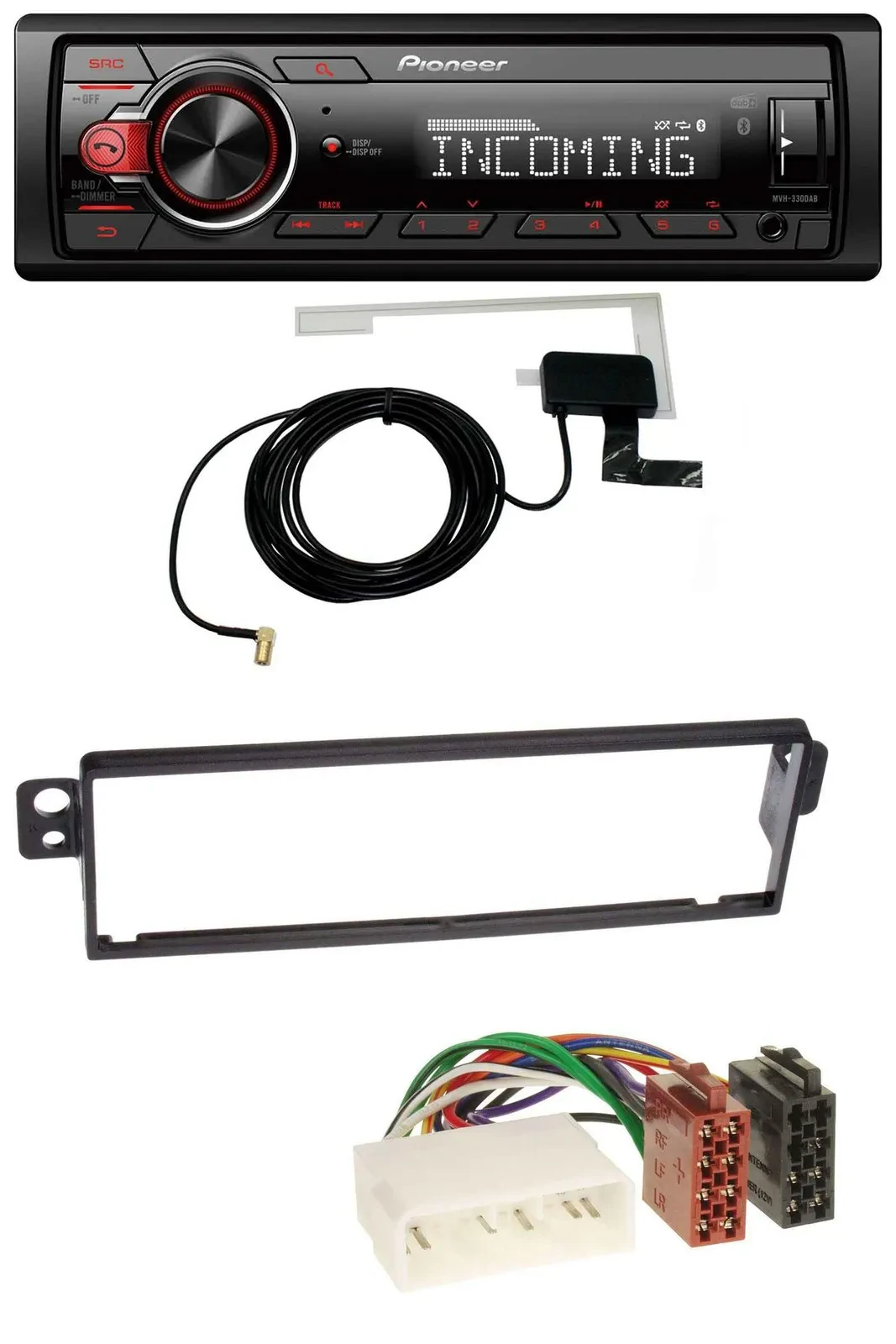 Pioneer USB MP3 DAB Bluetooth Autoradio für Chevrolet Kalos KLAS 2004-2007