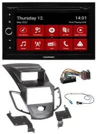 Автомагнитола для Ford Fiesta 2010–2017 Blaupunkt 2DIN MP3/DVD, Bluetooth, DAB, USB с дисплеем