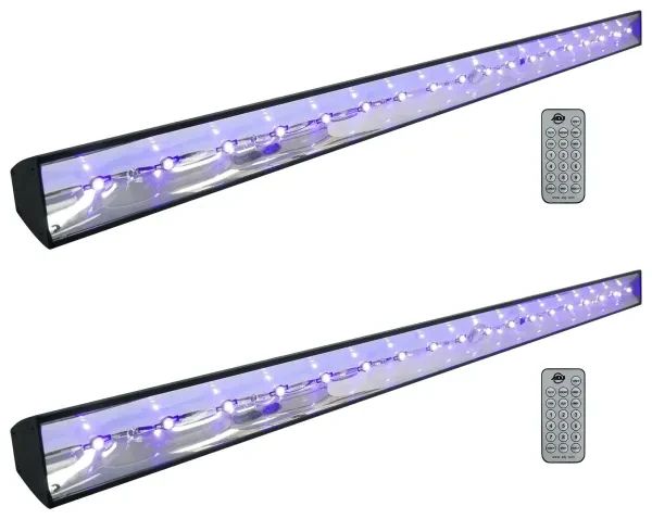 Ультрафиолетовый светильник American DJ ECO BAR UV DMX LED Black Light (пара)