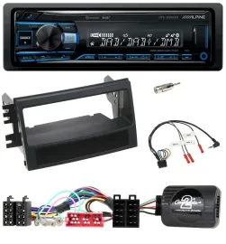 Alpine USB Bluetooth DAB Lenkrad Autoradio für Kia Soul (2009-2011)