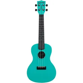 Укулеле Kala KA-WMG-C Glow In The Dark Concert Waterman Ukulele Aqua Mist