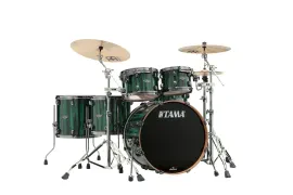 TAMA Starclassic Performer Shell Kit 5 teilig - Green Grove Aurora/Black Nickel
