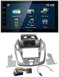 Kenwood 2DIN Bluetooth MP3 USB DAB Autoradio für Ford Transit 2013-2018 ohne Dis