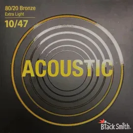 Струны для акустической гитары BlackSmith 93292 Acoustic 80/20 Bronze Extra Light 10-47