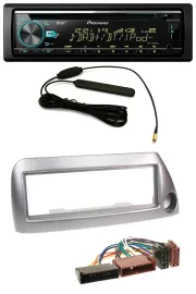 Автомагнитола для Ford Ka (до 2008) Pioneer CD MP3 USB AUX DAB серебристый металлик