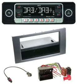 Dietz USB DAB MP3 Bluetooth Autoradio für Ford Fusion Kuga Transit 05-12 anthraz