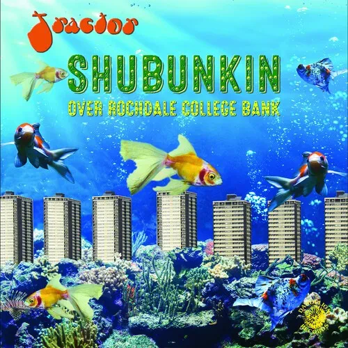 Виниловая пластинка Tractor - Shubunkin Over Rochdale College Bank [New Vinyl LP] Blue, Colored Viny