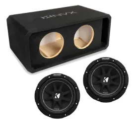 Сабвуфер пассивный NVX NE82P Dual 8", щелевой порт, MDF 3/4" (набор)