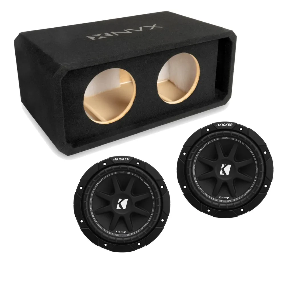 Сабвуфер пассивный NVX NE82P Dual 8", щелевой порт, MDF 3/4" (набор)